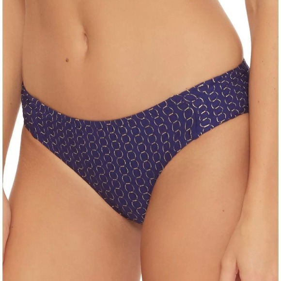 Trina Turk Adeline‎ Tab Side Hipster Swimsuit Bottoms Size 2 - Picture 3 of 4